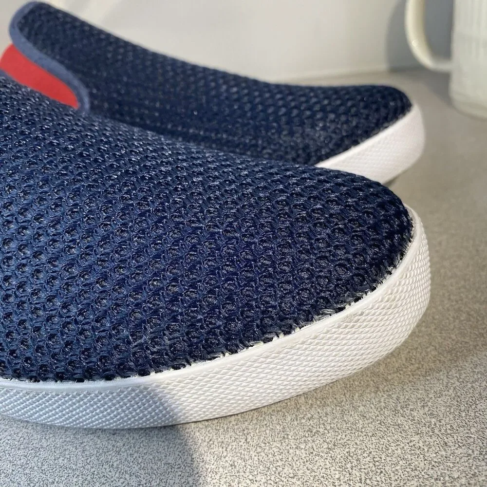 Tommy Bahama Kamiki Lined Mens 8 Blue Mesh Lifestyle Shoes Knit